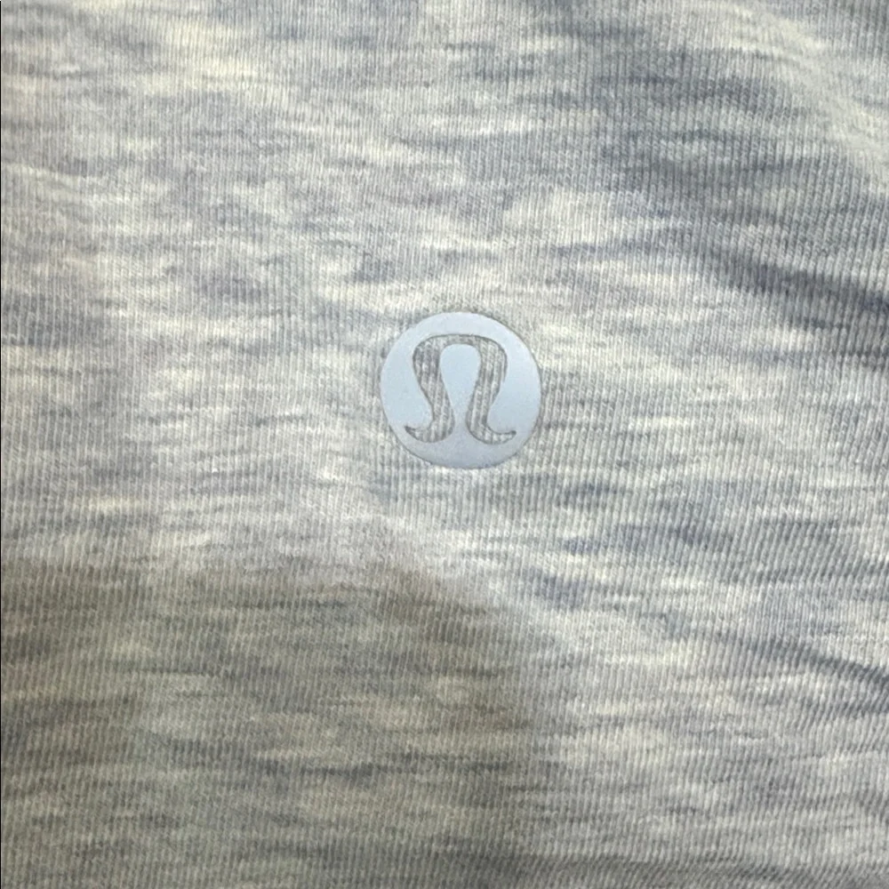 lululemon athletica Heather Purple tie back Tank Top